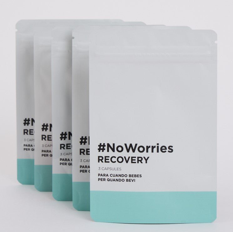 NoWorries Recovery: Pack 10 - Bolsas 3 Cápsulas - NoWorries Lab