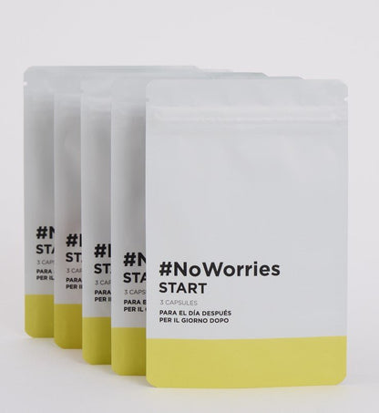 NoWorries Start: Pack 10 - Bolsas 3 Cápsulas - NoWorries Lab
